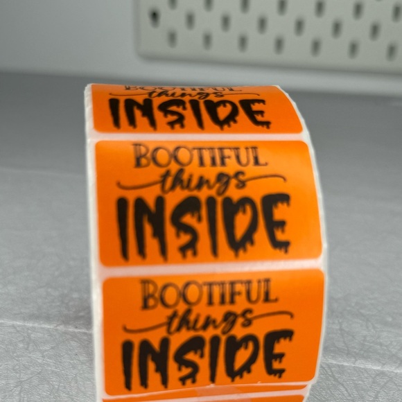 Boo-tiful Things Inside Sticker Halloween Sticker, Ghost Sticker, Packaging - Picture 3 of 11